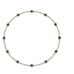 Chain of circles with email