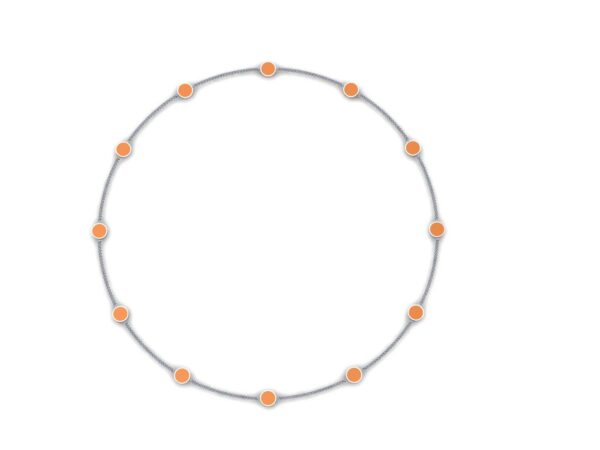 Chain of circles with email - Image 6