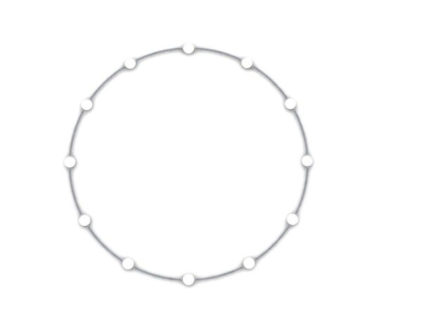 Chain of circles with email - Image 3