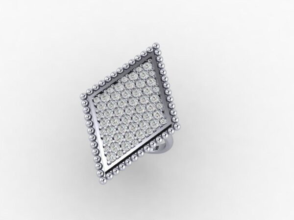Studded triangle ring - Image 3