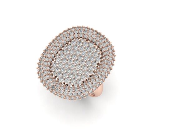 Full diamond ring