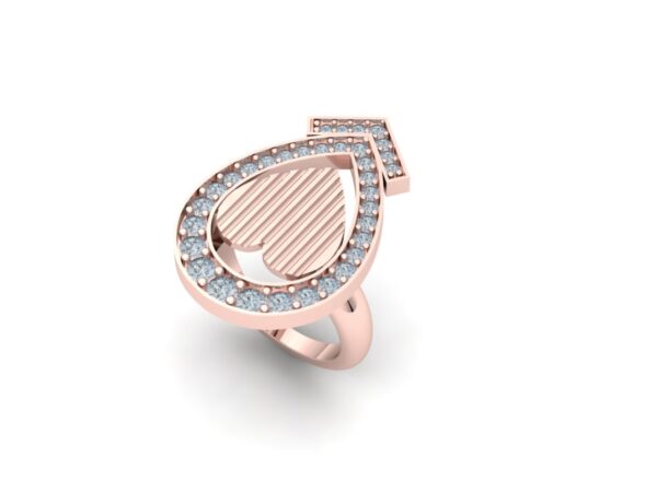 Classic heart ring - Image 1
