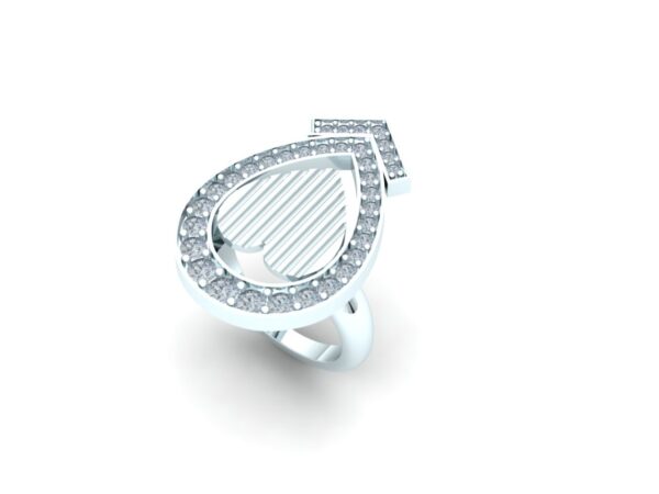 Classic heart ring - Image 3