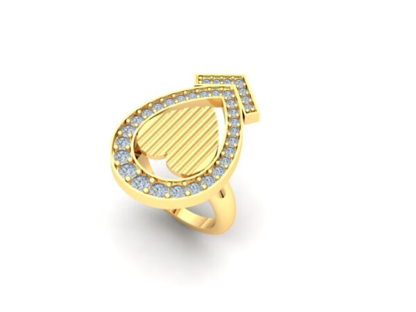 Classic heart ring - Image 2