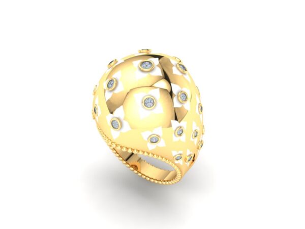 Uttan half circle ring - Image 22