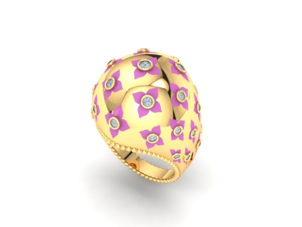 Uttan half circle ring - Image 18