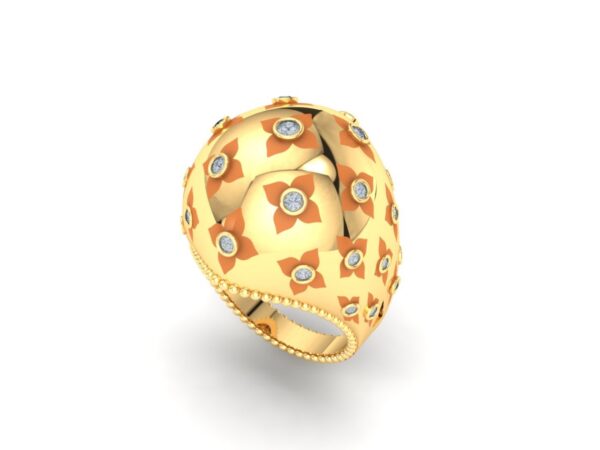 Uttan half circle ring - Image 17