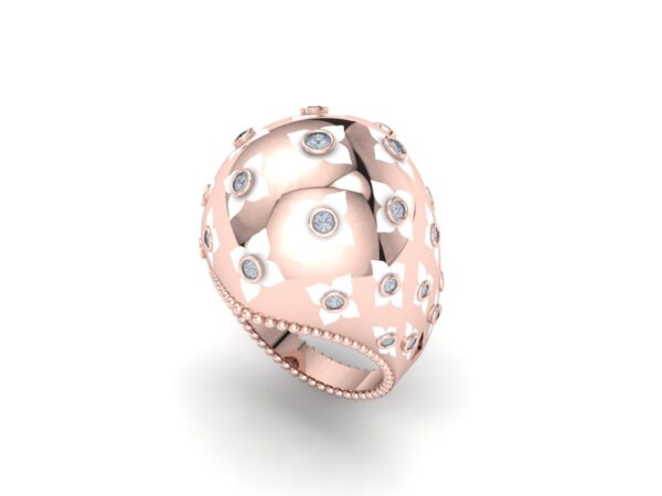 Uttan half circle ring - Image 16