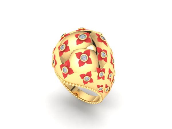 Uttan half circle ring - Image 15