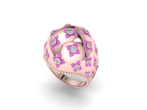 Uttan half circle ring - Image 14