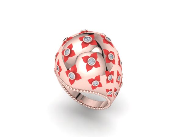 Uttan half circle ring - Image 12