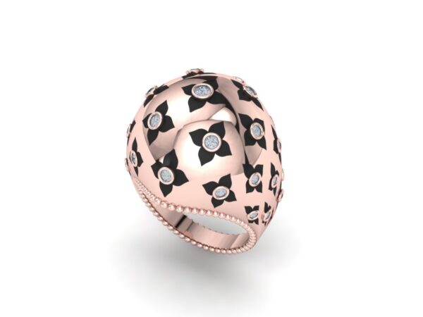 Uttan half circle ring - Image 11