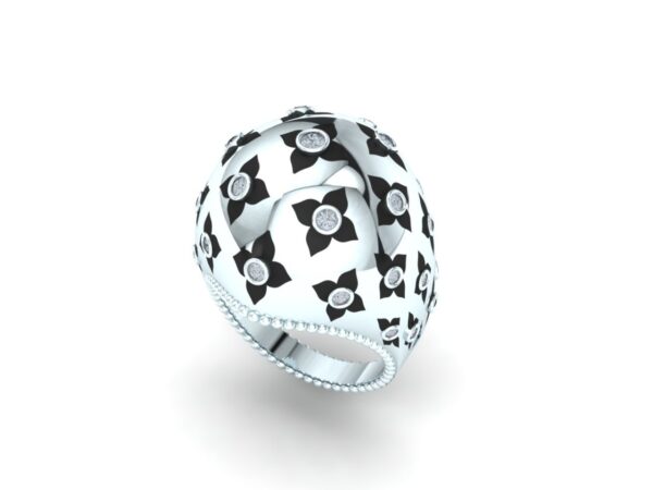 Uttan half circle ring - Image 10