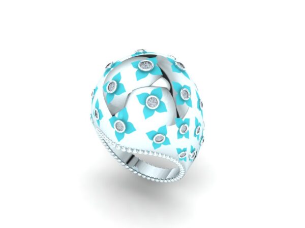 Uttan half circle ring - Image 9