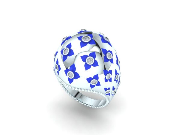 Uttan half circle ring - Image 8