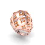 Uttan half circle ring