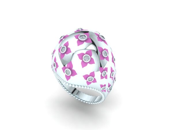 Uttan half circle ring - Image 4