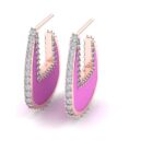 Cool colorful earring
