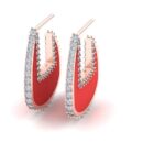 Cool colorful earring