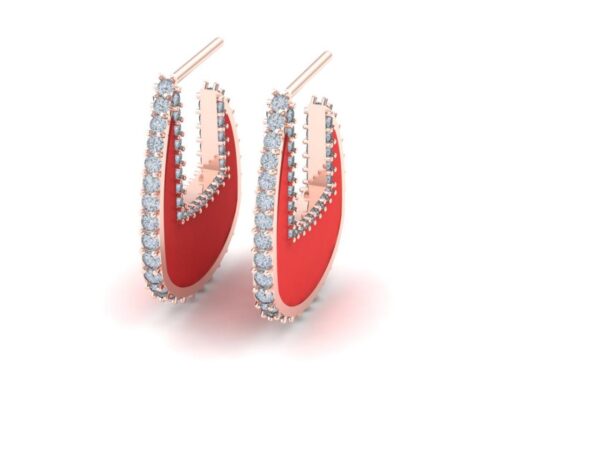 Cool colorful earring
