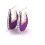 Cool colorful earring