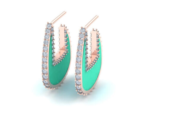 Cool colorful earring - Image 1
