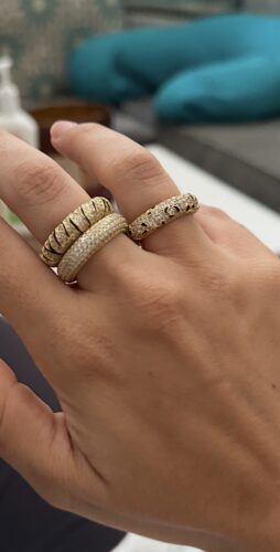 Click to view full screen All over diamond ring photo review