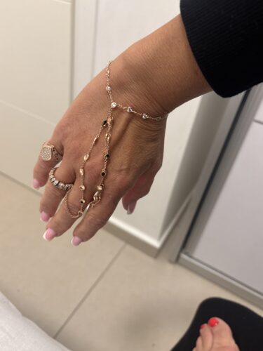 Leg braclet chain photo review