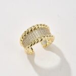 Ring inlaid with silsol