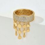 Ring with falling circles