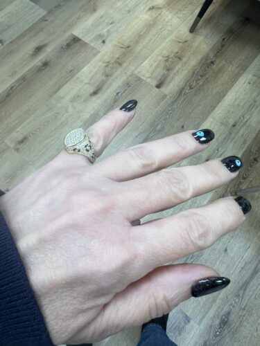 Leopard pinky ring photo review