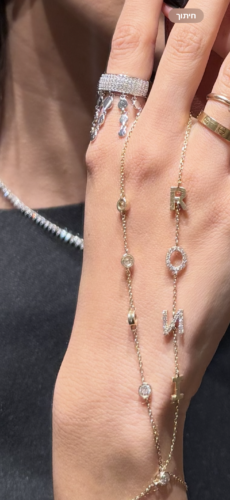 Ring with falling circles photo review