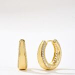 Dreamy cream hoops