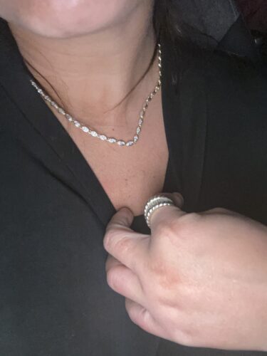 Marquise necklace photo review