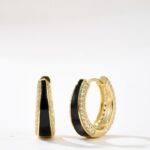 Dreamy Black Hoops