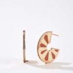 Bordo colorful earring