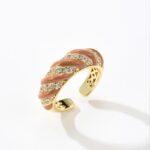 Curled Coffe ring