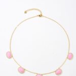 Pink diamond neckless