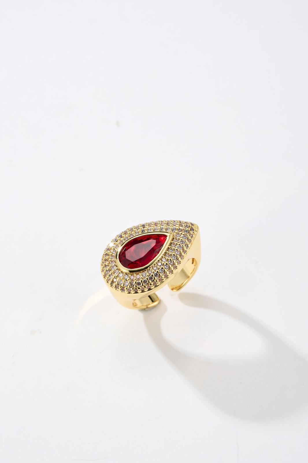 32-image-5cdb5c78 Red drop pinky ring — изображение 1
