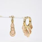 Cream classic earring