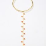 Vintage red ring-bracelet